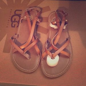 Scrappy sandals
